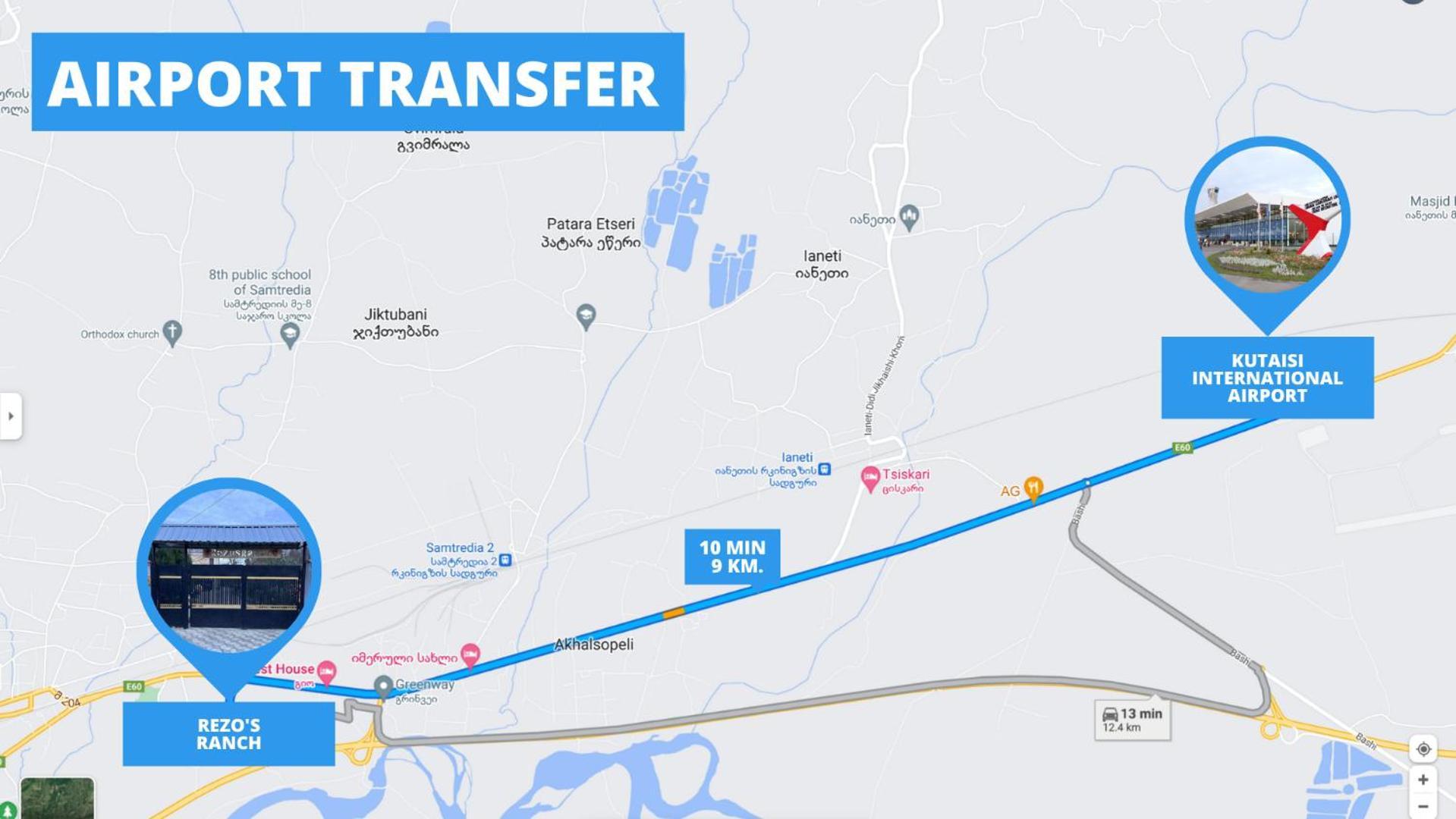 Rezo'S Ranch Apartman Samtredia Kültér fotó